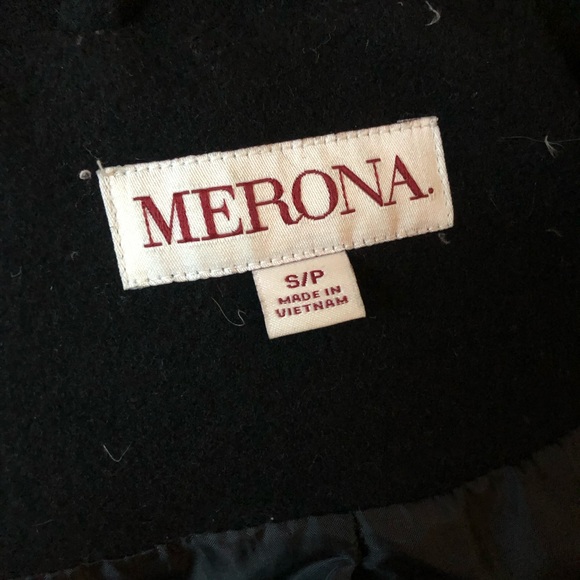 Small Target Black Merona Peacoat - Picture 3 of 3